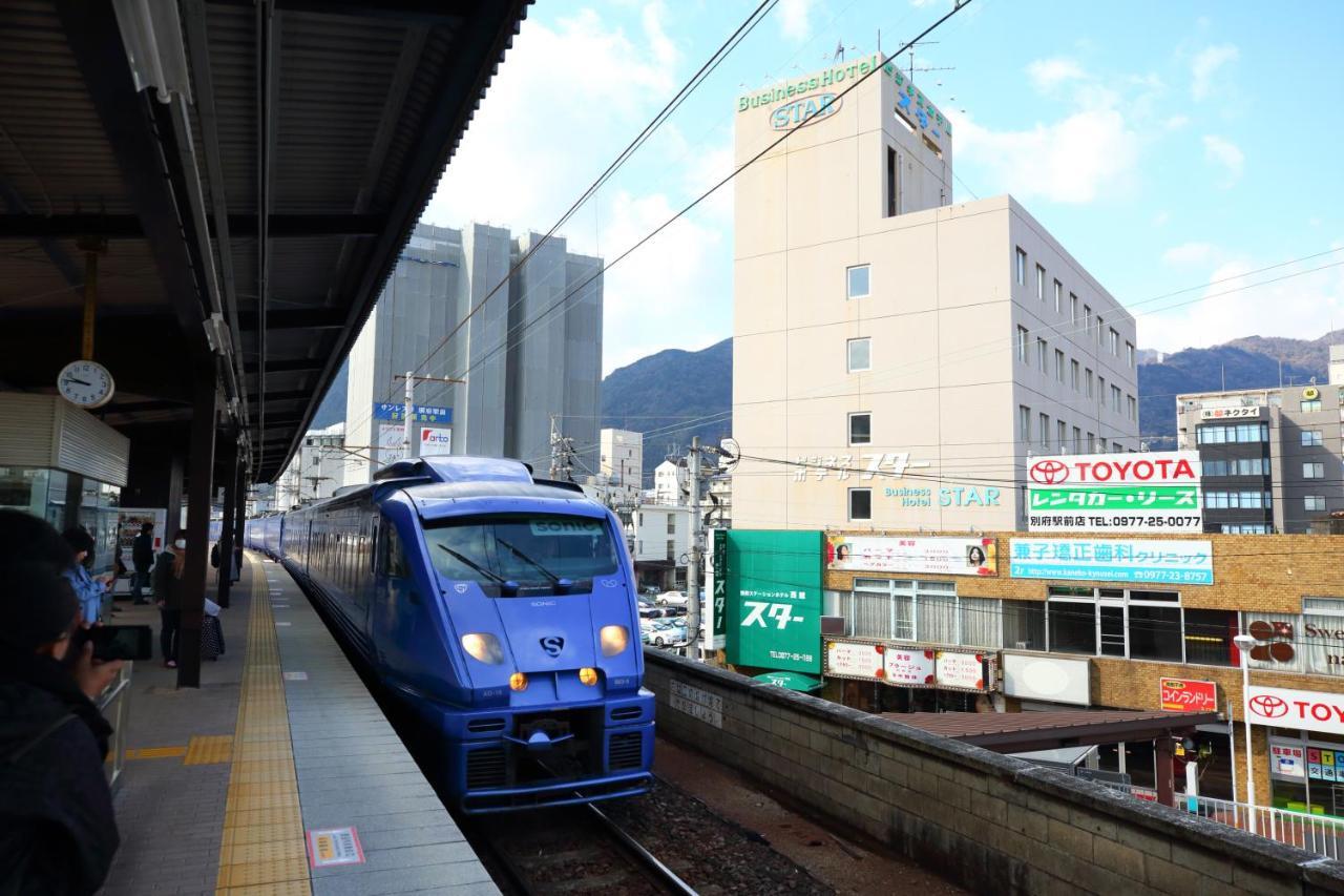 Business Hotel Star Beppu Bagian luar foto